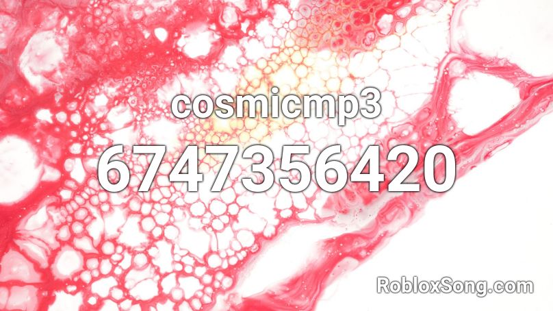 cosmicmp3 Roblox ID