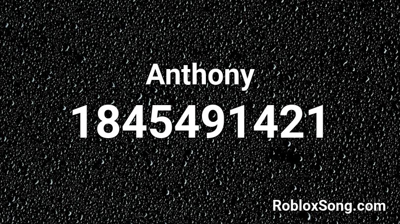 Anthony Roblox ID