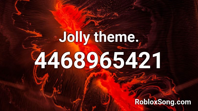 Jolly theme. Roblox ID