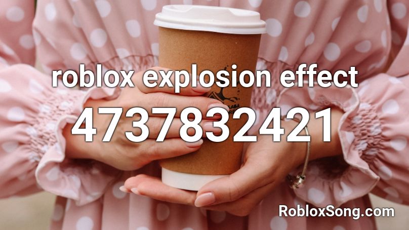 roblox explosion effect Roblox ID