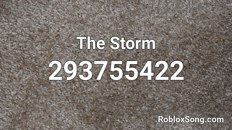 The Storm Roblox ID