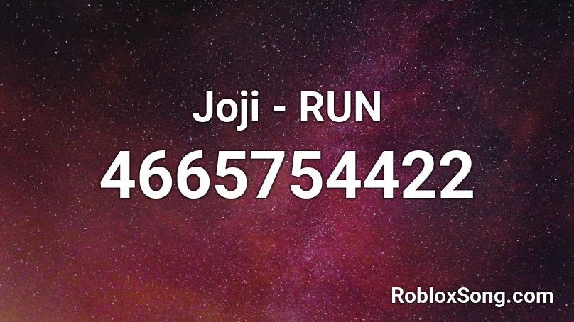 Joji Run Roblox Id Roblox Music Codes