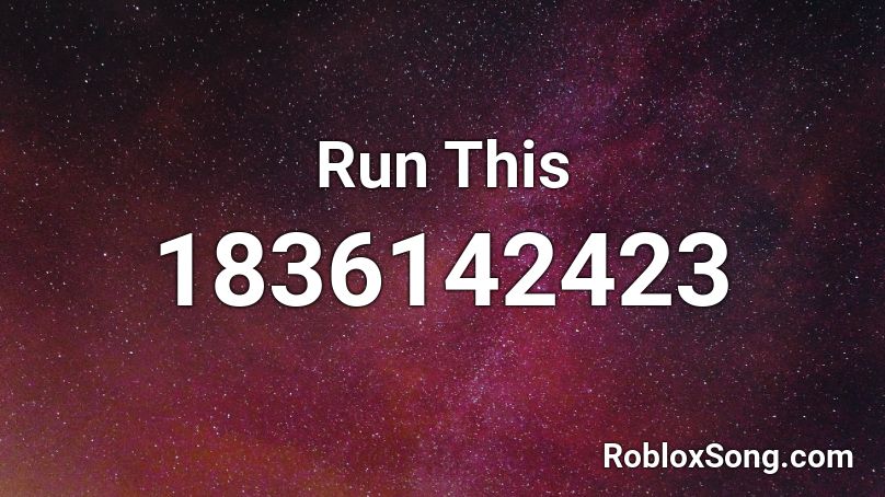 Run This Roblox ID