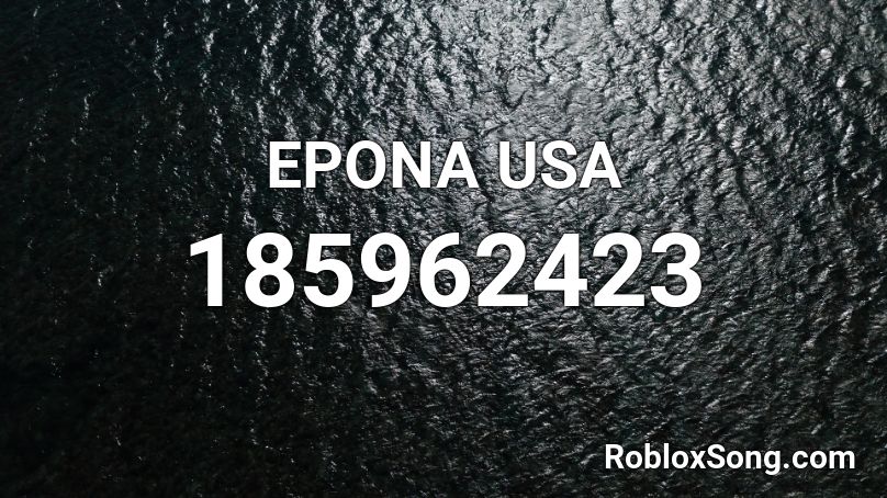 EPONA USA Roblox ID