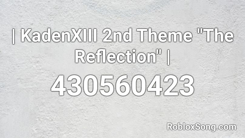 | KadenXIII 2nd Theme 