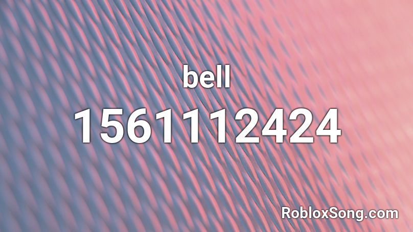 bell Roblox ID