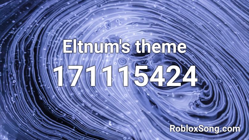 Eltnum's theme Roblox ID