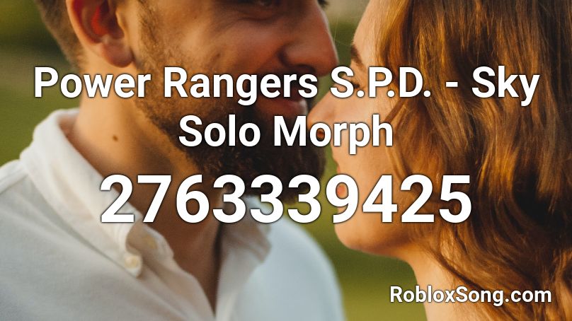 Power Rangers S.P.D. - Sky Solo Morph Roblox ID