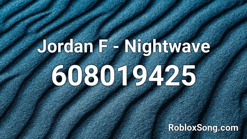 Jordan F - Nightwave Roblox ID