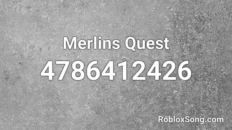 Merlins Quest Roblox ID