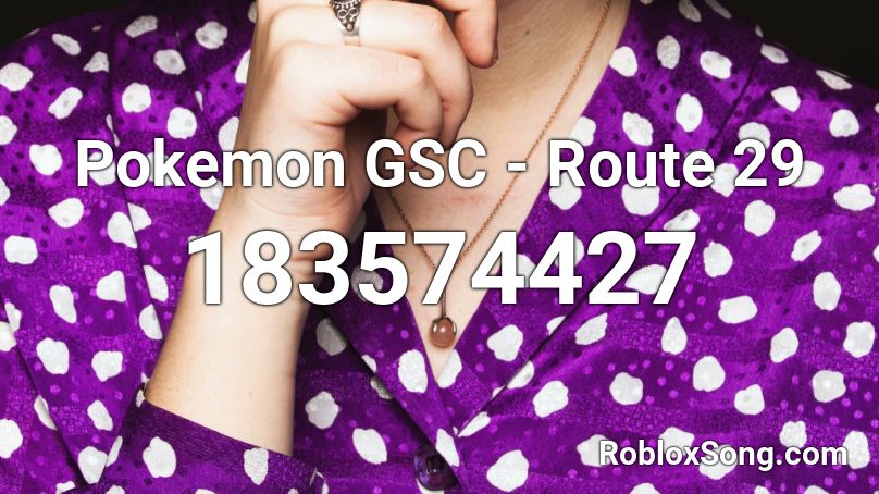 Pokemon GSC - Route 29 Roblox ID