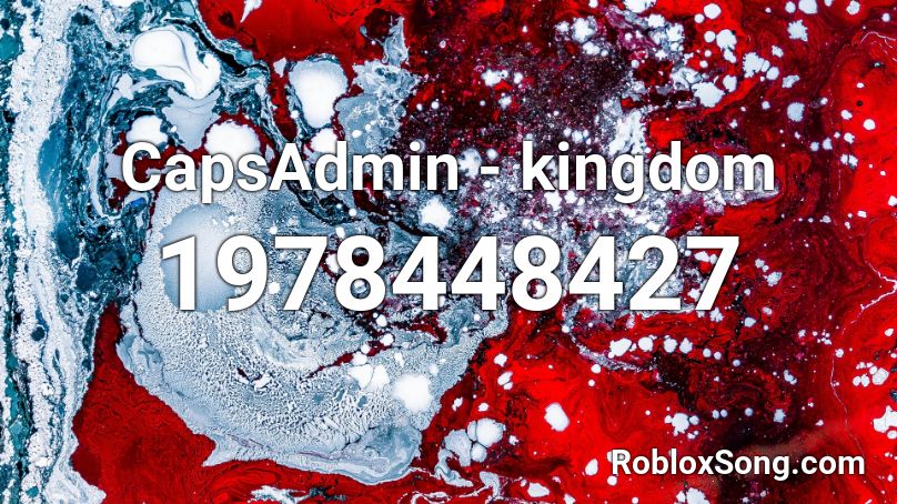 CapsAdmin - kingdom Roblox ID