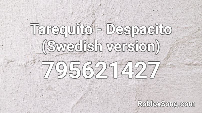 a Roblox ID
