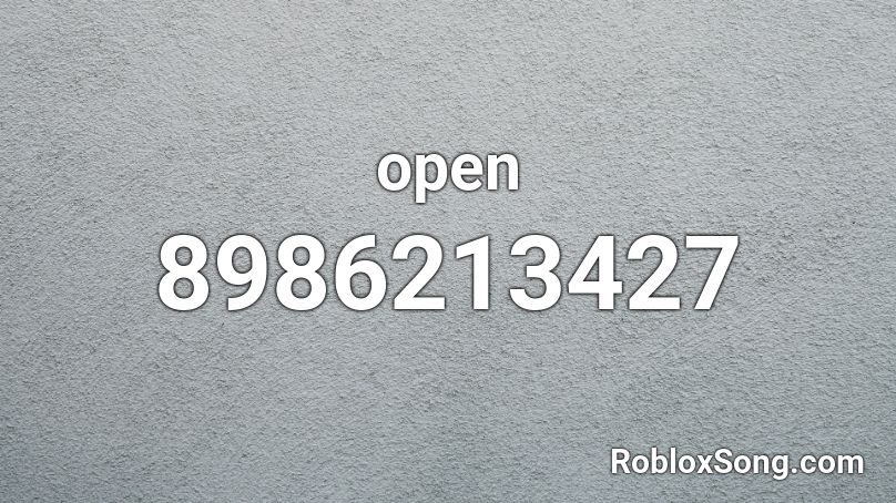 open Roblox ID