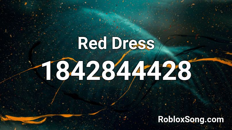 Red Dress Roblox ID