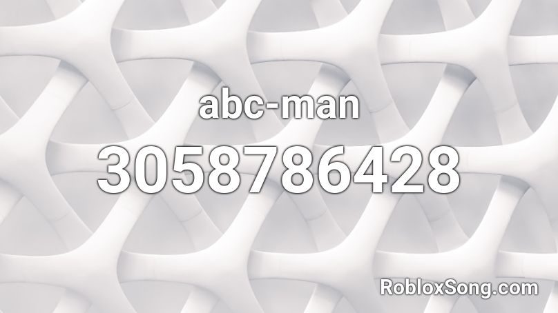 abc-man Roblox ID