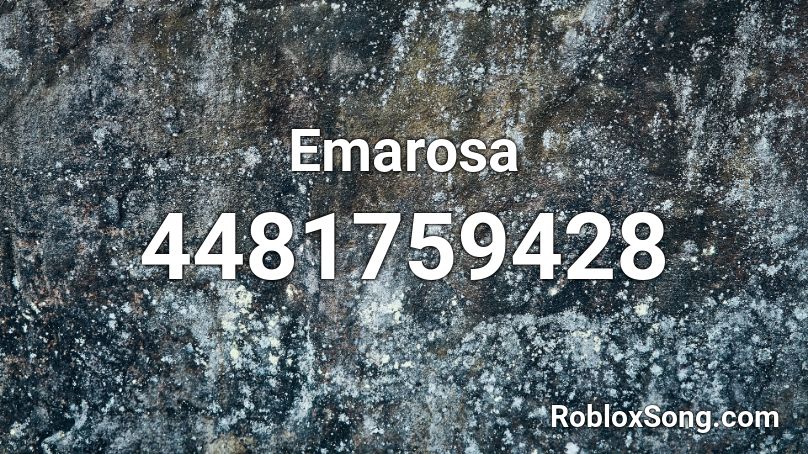 Emarosa Roblox ID