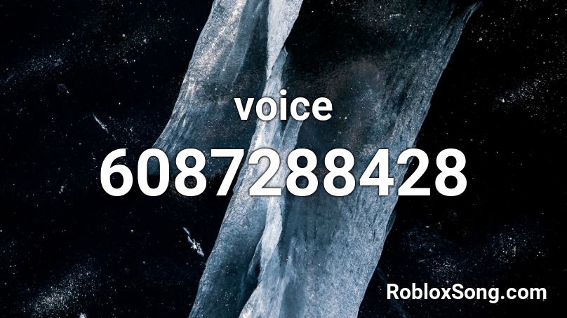 voice Roblox ID