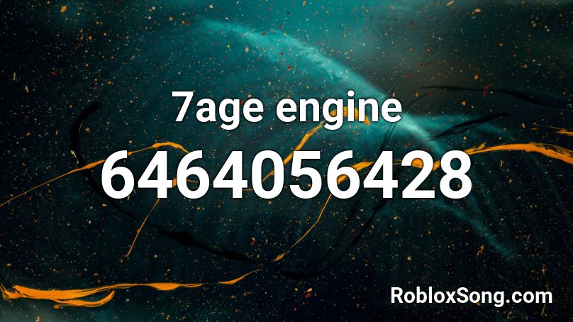 7age engine Roblox ID