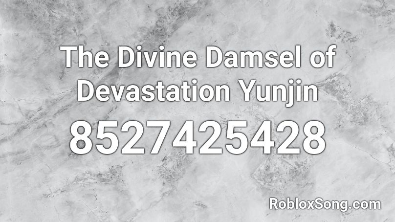 The Divine Damsel of Devastation Yunjin Roblox ID