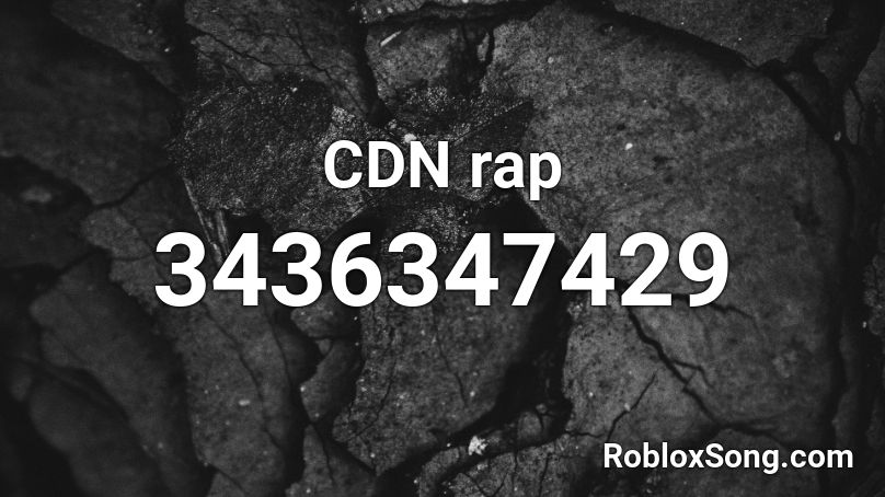 CDN rap Roblox ID