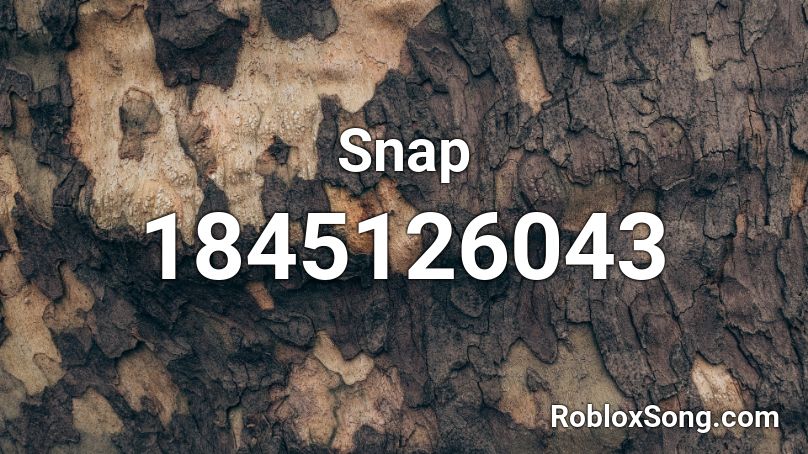 Snap Roblox ID