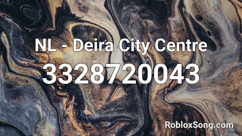 NL - Deira City Centre Roblox ID