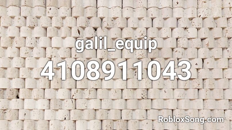 galil_equip Roblox ID