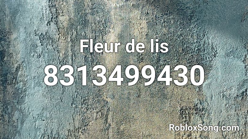 Fleur de lis Roblox ID