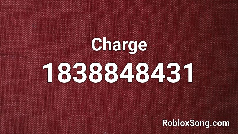 Charge Roblox ID