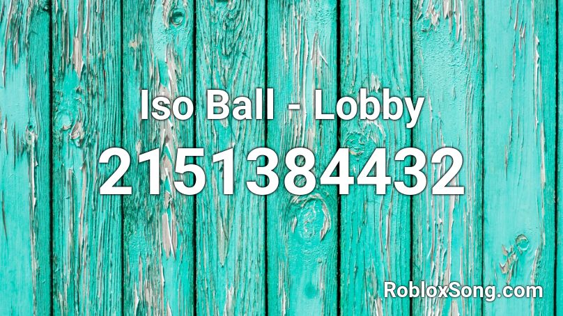 Iso Ball -  Lobby Roblox ID