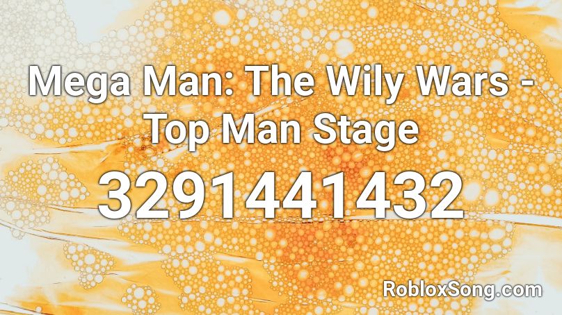 Mega Man: The Wily Wars - Top Man Stage Roblox ID