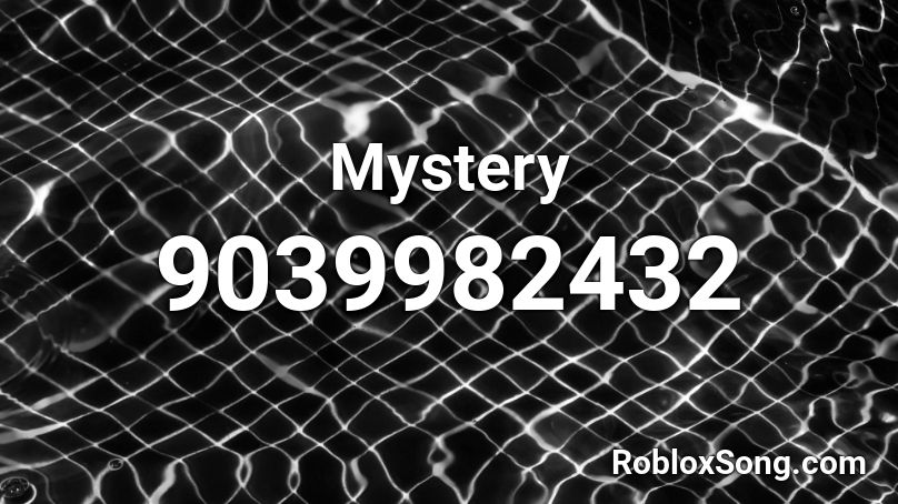 Mystery Roblox ID