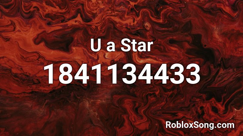 U a Star Roblox ID