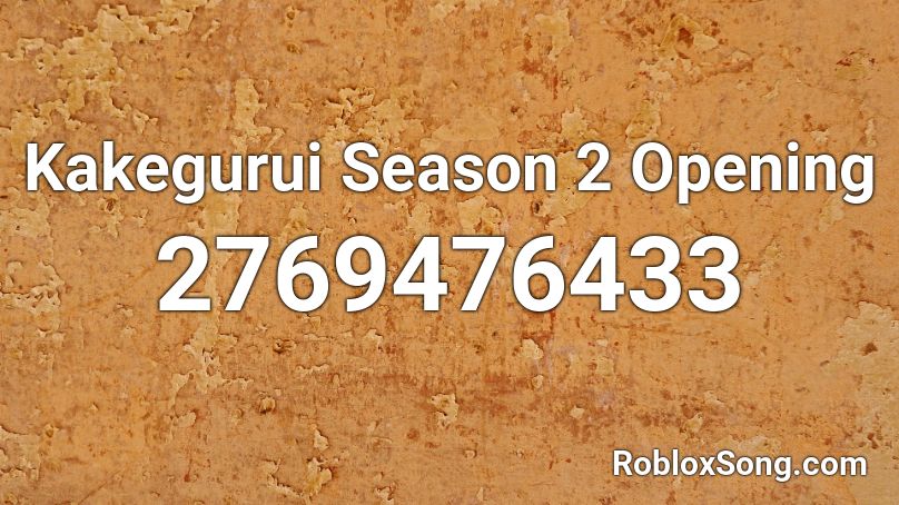 Kakegurui Season 2 Opening Roblox Id Roblox Music Codes - kakegurui uniform roblox id