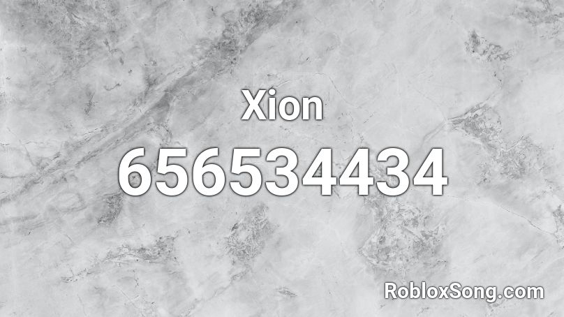 Xion Roblox ID