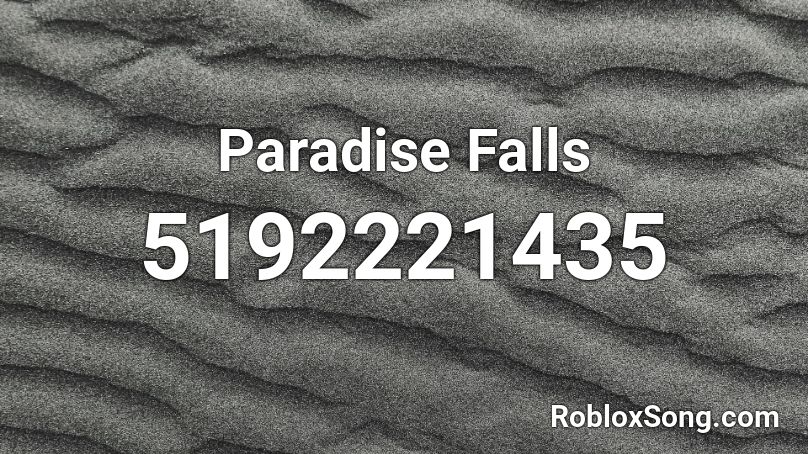 Paradise Falls Roblox ID