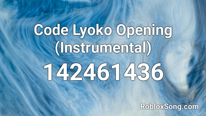Code Lyoko Opening (Instrumental) Roblox ID