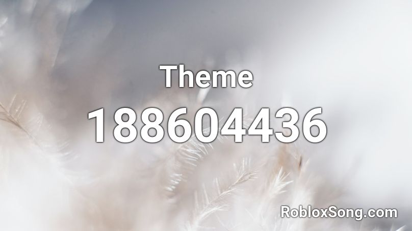 Theme Roblox ID