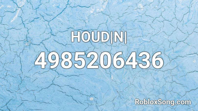 HOUD|N| Roblox ID