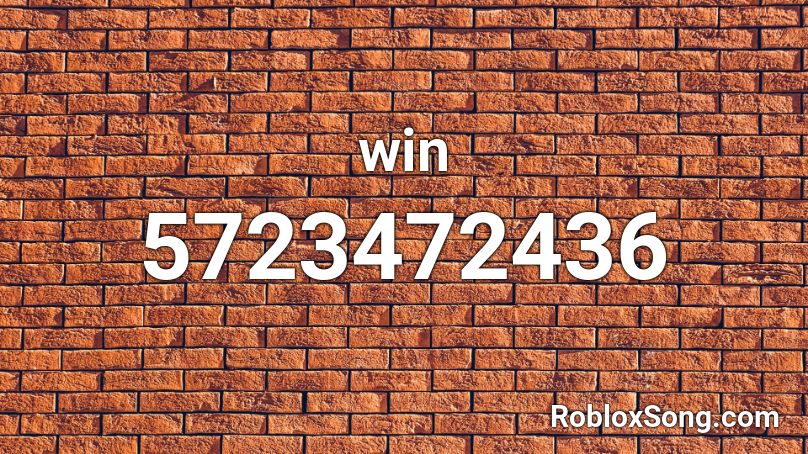 win Roblox ID