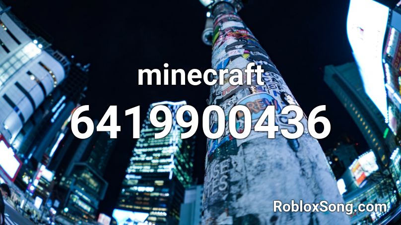 minecraft Roblox ID