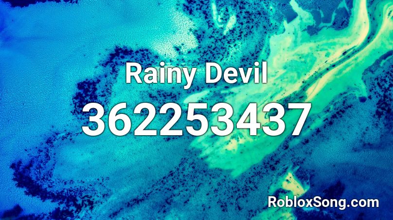 Rainy Devil Roblox ID