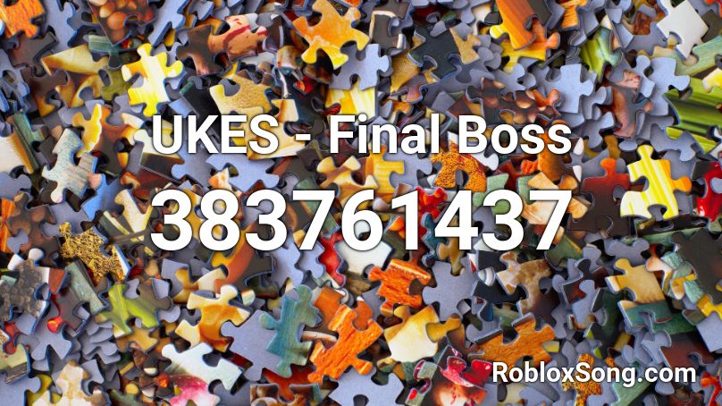 UKES - Final Boss Roblox ID
