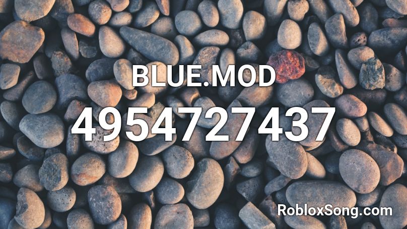 BLUE.MOD Roblox ID