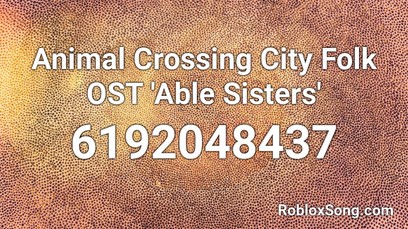 AnimaI Crossing - Able Sister (TommyInnit) Roblox ID