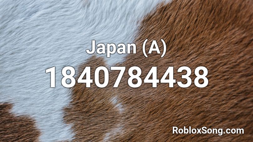 Japan (A) Roblox ID