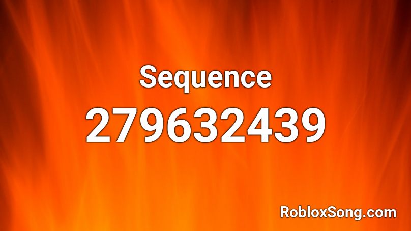 Sequence Roblox ID