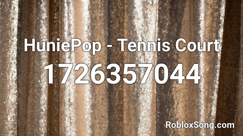 HuniePop - Tennis Court  Roblox ID