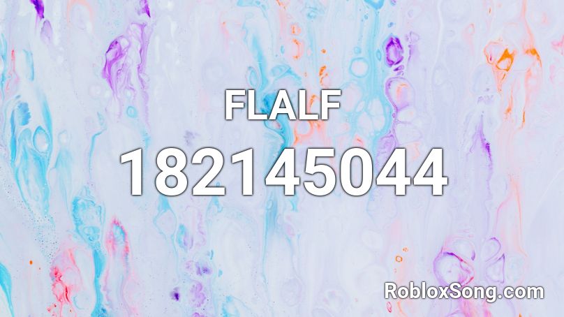 FLALF Roblox ID